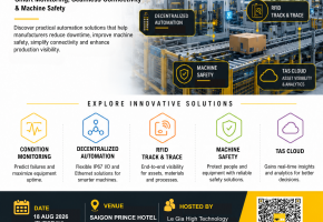 LÊ GIA PHỐI HỢP CÙNG TURCK BANNER TỔ CHỨC HỘI THẢO "SMARTER MANUFACTURING STARTS HERE"