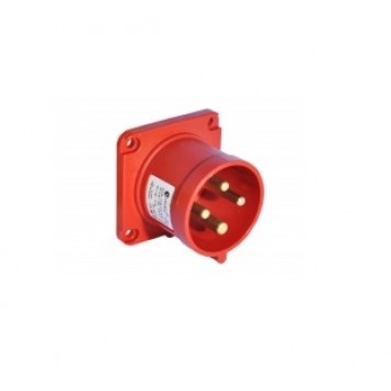 4x32A – Đầu cắm gắn âm loại thẳng (IP44) 3126-319-1670