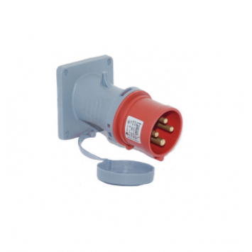 4x32A – Đầu cắm gắn âm loại nghiêng (IP44) 3126-318-1600