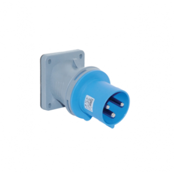 3x63A – Đầu cắm gắn âm loại nghiêng (IP44) 3128-318-0900