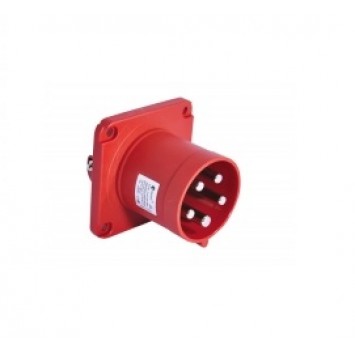 5x63A – Đầu cắm gắn âm loại thẳng (IP44) 3133-320-1600